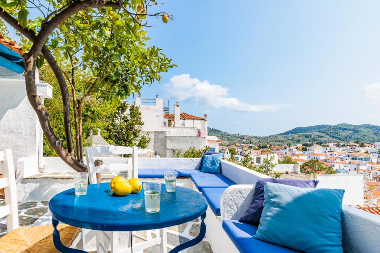 The Lemon Tree House Villa Skopelos Dış mekan fotoğraf