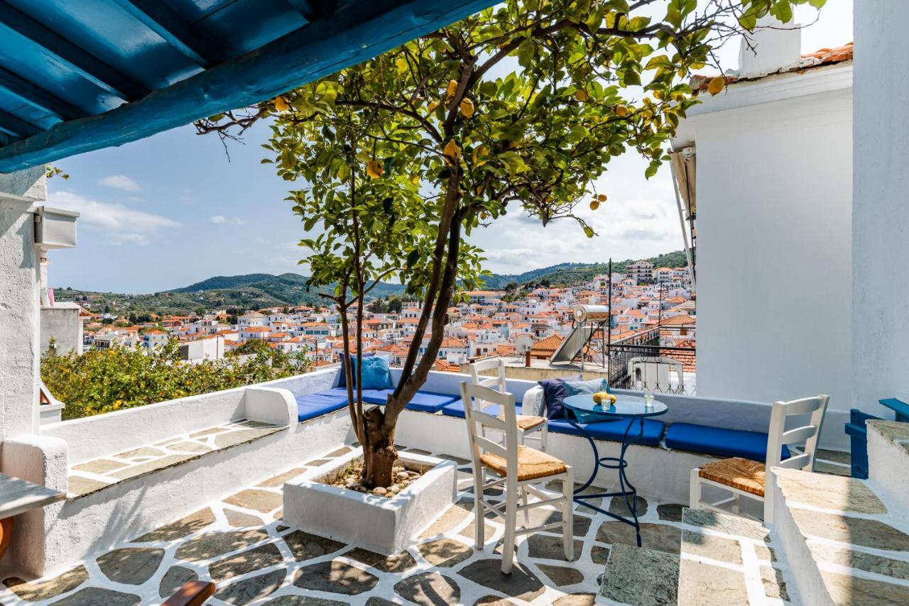 The Lemon Tree House Villa Skopelos Dış mekan fotoğraf